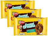 Keebler Coconut Fudge Cookies Pack of 3 for After-School Snacking, Kid-Friendly Portion