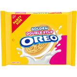 OREO Double Stuf Golden Sandwich Cookies as a Sweet Care Package Gift for Nieces and Nephews, 24.95 oz
