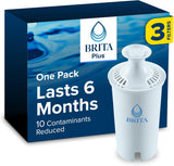 Brita Standard Replacement Filters for Pitchers – Daily Hydration Ritual for Health-Conscious Kitchens, 3 Pack