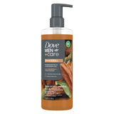 Dove Men+Care 2-in-1 Shampoo + Conditioner for Thick & Full Hair – Sandalwood + Cardamom Scent for a Calming Shower Ritual, 17.5 fl oz