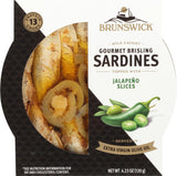 Brunswick Wild Caught Brisling Sardines in Extra Virgin Olive Oil – Portable Camping and Hiking Protein