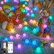 Easter colors - 100 LED Plug