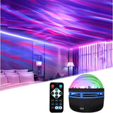 Northern Glow Aurora Projector – Thoughtful Birthday Gift for Her, Music-Synced Galaxy Light for Bedroom Parties