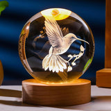 [Brand Name] Galaxy Crystal Ball Night Light - Safe Nursery Lamp for Kids, 16 Color Changing with Cool Touch Surface