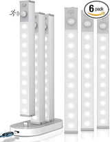 LumenGlow Motion Sensor Cabinet Light – Flameless Staircase and Hallway Night Lighting for Kids and Seniors
