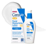 CeraVe AM Moisturizer with SPF 50 – Mindful Morning Routine for Sensitive, Reactive Skin