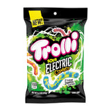 Trolli Electric Crawlers Sour Gummy Worms – Lunchbox Treat for Kids' Lunchboxes and Playdates
