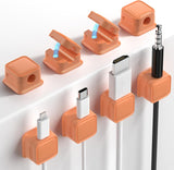 Costop Magnetic Cord Holder – Home Office Desk Cable Organizer for Focused Remote Work Setups