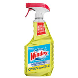 Windex Multi-Surface Disinfectant Spray – Streak-Free Home Office Desk and Keyboard Cleaning Solution
