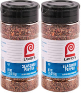 Lawry's Seasoned Pepper 2.25 oz – Cleaner Flavor Swap to Replace Heavier Salted Seasonings