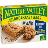 Nature Valley Soft Baked Breakfast Bars – Maple Nut Backpack Snack for School and After-School, 5 Count Box