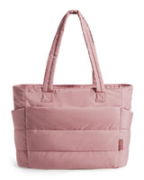 BAGSMART Lightweight Quilted Tote – Work and Study Shoulder Bag for Laptops and Documents