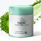 MatchAdmire First Harvest Organic Matcha Tin for Housewarming Gifts and Wellness Lovers
