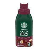 Starbucks Cold Brew Concentrate – Home Office Coffee for Focused Workdays, 32 Fl Oz Multi-Serve