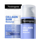 Neutrogena Collagen Bank Face Moisturizer – Clean Beauty Face and Neck Lotion with Bakuchiol, 2.7 fl oz