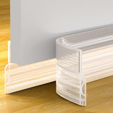 VibraGate Door Draft Stopper – Cozy Front Entry Décor Accent, Weather Stripping Door Seal for Stylish Homes