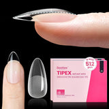 Beetles Tipex Instant Apex Tips – Wind-Down Manicure Practice, Skip the Builder Gel Step and Breathe Easier