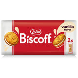 Lotus Biscoff Sandwich Cookies Vanilla – Calming Coffee Companion for Self-Care Rituals, Individually Wrapped Portions