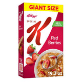 Kellogg's Special K Red Berries Breakfast Cereal – Fiber-Rich Morning Cereal for Calorie-Conscious Women, 19.2oz Box