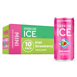 Sparkling Ice Mini Sparkling Water Cans – Kid-Sized Lunchbox Drink with Zero Sugar and Fruit Flavor
