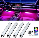 Honalia Car LED Lights Interior – RGB Interior Car Lights with App Control, Birthday Gift for Car Lovers and Daily Drivers
