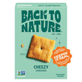 Back to Nature Cheezy Square Crackers – Plant-Based Snack Gift Basket Staple for Hosts and Hostesses