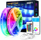 DAYBETTER LED Strip Lights – Safe Color Changing Bedroom Lighting for Kids and Teens