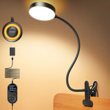 Glocusent Clip on Reading Light – Blue-Light Blocking Amber 1800K Bedside Lamp for Nighttime Wind-Down and Better Sleep