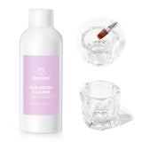Beetles Nail Art Brushes Cleaner and Conditioner 85ml – Gentle Acetone-Free Ritual for Mindful Manicure Nights