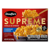 Stouffer's Supreme Shells and Cheese – Comfort Food for Wind-Down Dinners, 12 oz Real Cheese Mac and Cheese Kit
