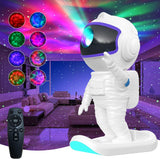 LumiGalaxy Astronaut Star Projector – Safe Nursery Night Light for Babies and Toddlers, Auto-Off Timer Kids Room Decor