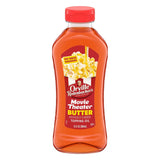 Orville Redenbacher's Popcorn Oil Movie Theater Butter Flavor – No-Mess Movie Night Squeeze Bottle for Playroom Snacking