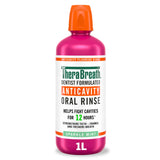 TheraBreath Anticavity Mouthwash – Alcohol-Free Sparkle Mint for Mindful Nightly Oral Care Ritual