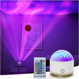 Aurora Night Light Projector – Romantic Valentine's Day Gift for Her with Remote and 16 Colors
