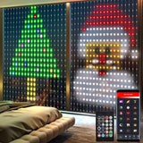 Smart Curtain Lights – Bedroom Aesthetic Decor with 16 Million Colors and Music Sync