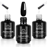 Beetles Gel Manicure Kit – Calming At-Home Spa Night with Long-Lasting White Tips and Hypoallergenic Formula