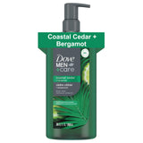 DOVE MEN+ CARE Body Wash — Post-Hike Shower Cleanser, Travel-Friendly 26oz Cedar Scent Body Wash