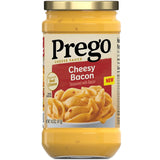Prego Cheesy Bacon Cheddar Cheese Sauce – Pantry Staple for Lasagna, Baked Ziti, and Pasta Bakes