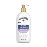 Gold Bond Healing Overnight Lotion 13 oz – Two-in-One Face and Body Moisturizer for a Streamlined, Clutter-Free Skincare Shelf