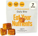 GEM Daily Bites – Desk-Drawer Multivitamin for Busy Professionals, Travel-Ready Chewable 7-Count