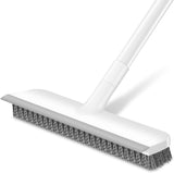 SetSail Floor Scrub Brush with 48 Inch Adjustable Handle, Heavy Duty Scrub Brush for Shower Tile Bathroom Kitchen Grout Cleaning