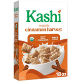 Kashi Cinnamon Harvest Whole Grain Cereal – Simple Vegan Breakfast for Uncluttered Kitchens, 18oz