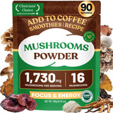 Venture Pal 16-in-1 Adaptogenic Mushroom Powder – One Clean-Label Jar to Replace 16 Supplement Bottles