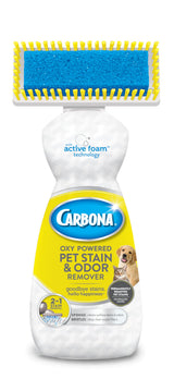 Carbona 2-in-1 Oxy-Powered Pet Stain & Odor Remover Housewarming Gift for New Pet Parents, Carpet Spot Cleaner