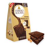 Ferrero Rocher Dark Chocolate Squares – Elegant Concierge-Style Gifting Chocolates with Gold Presentation, 10 Count