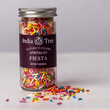 India Tree Nature's Colors Fiesta Sprinkles – Single-Jar Rainbow for a Clutter-Free Pantry, 3 oz