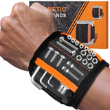 Tmacker Magnetic Wristband – Hands-Free Tool Holding Wristband for Faster Home Repairs and Furniture Assembly