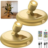LUMIORA Rechargeable LED Accent Spotlight for Living Room Gallery Walls, Dimmable Warm Picture Light for Framed Art and Plants