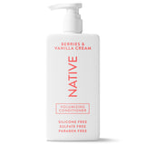 Native Volumizing Conditioner Berries & Vanilla Cream – Self-Care Shower Ritual for Fine, Flat Hair