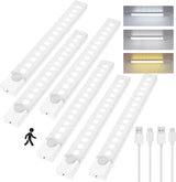 LuminWick Motion Sensor Light – Fall-Prevention Night Lighting for Stairs and Hallways, Rechargeable Cordless LED